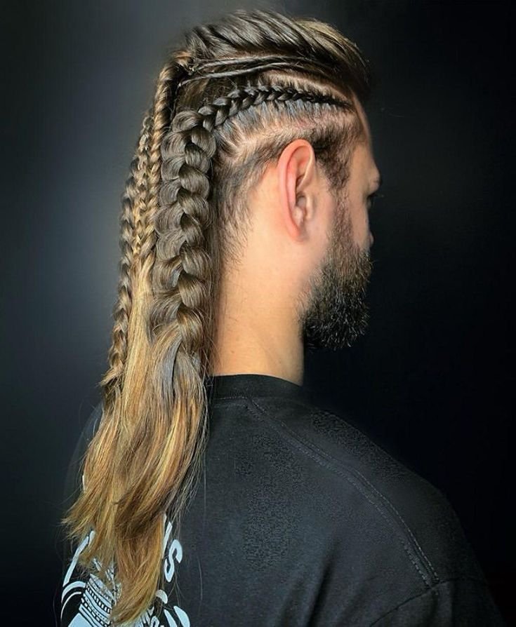 viking braids