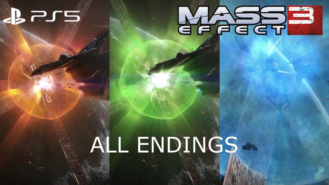 mass effect 3 endings