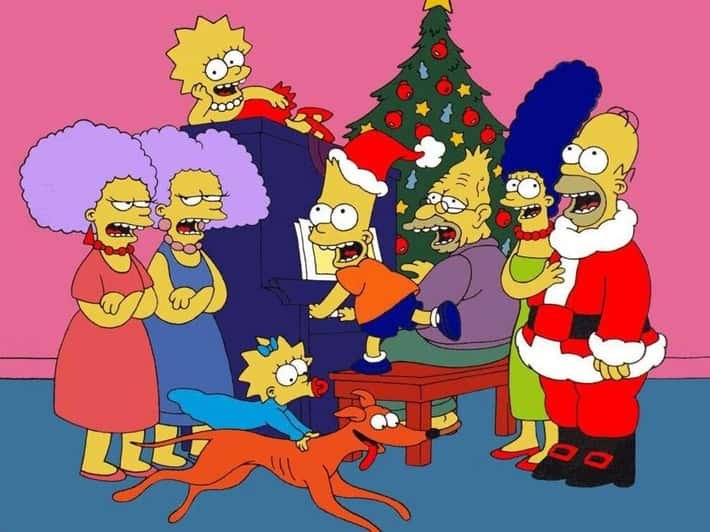 simpsons christmas episodes